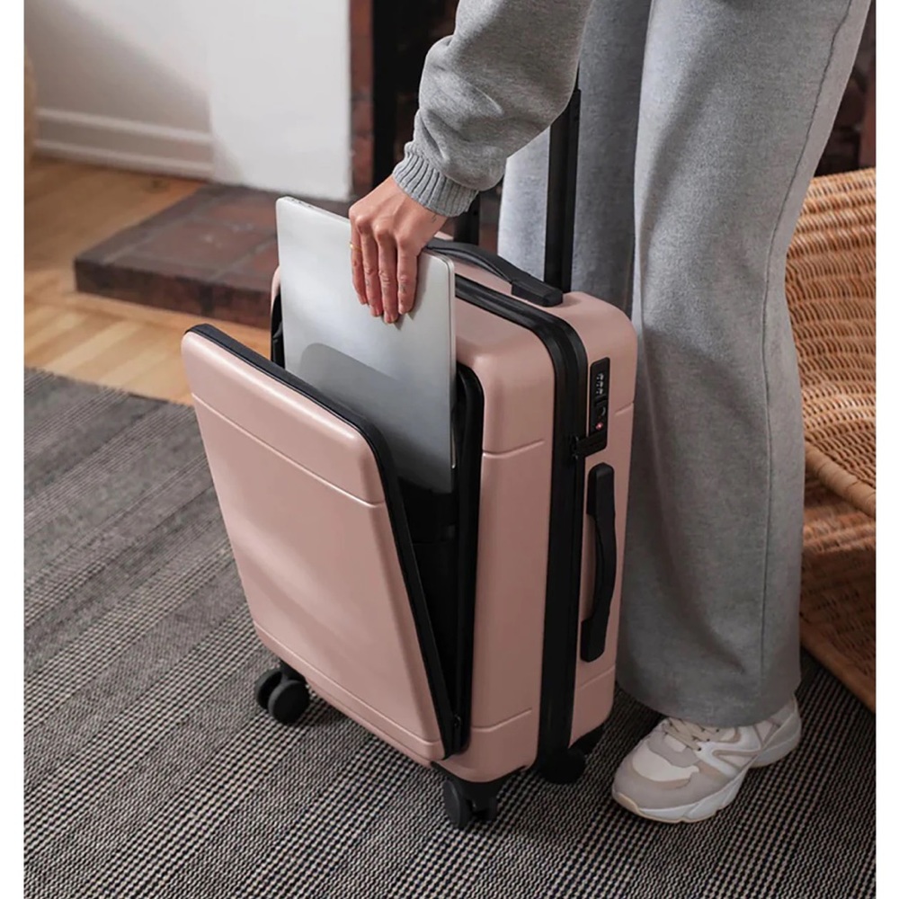 CALPACK Hue Carry On Luggage Pink Sand